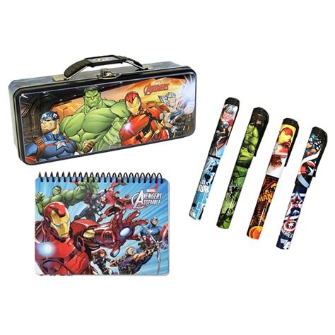 avengers metal pencil box|avengers pencil case.